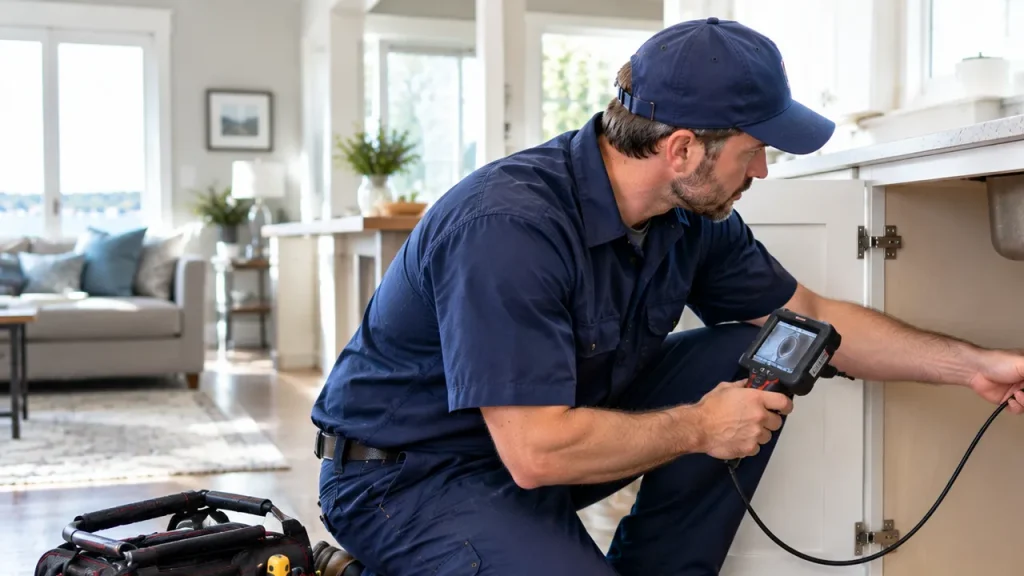 Local plumber providing residential plumbing service in Shady Side MD